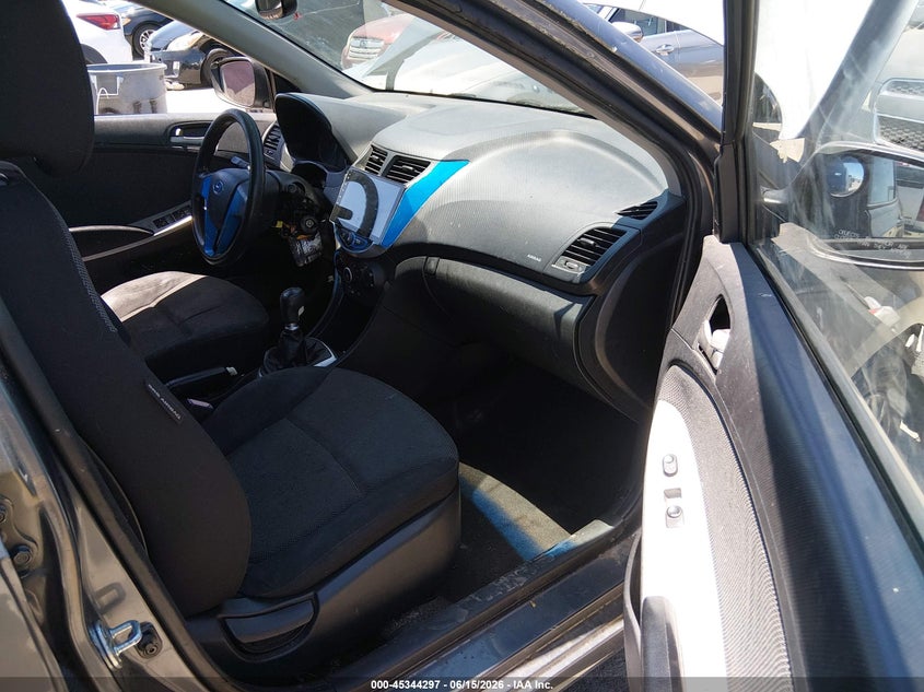 2013 Hyundai Accent VIN KMHCT5AE8DU066060 IAAI salvage auction — RIGHT SIDE, Clear (Tennessee), sold $25 on 2026-07-22 (photo 5)