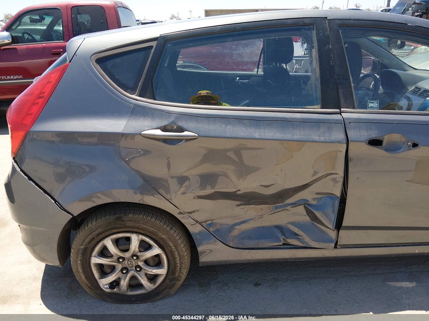 2013 Hyundai Accent VIN KMHCT5AE8DU066060 IAAI salvage auction — RIGHT SIDE, Clear (Tennessee), sold $25 on 2026-07-22 (photo 6)