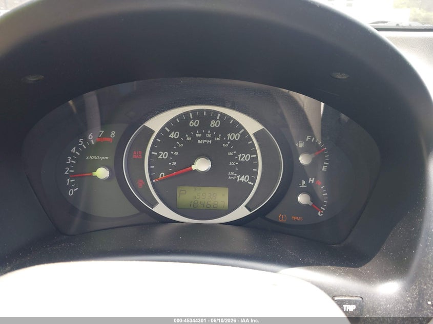 2008 Hyundai Tucson VIN KM8JM12B78U808455 IAAI salvage auction — BIOHAZARD/CHEMICAL, Salvage (Georgia), sold $650 on 2026-07-11 (photo 7)