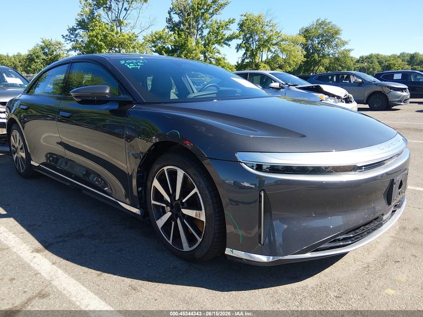 2023 Lucid Air VIN 50EA1PFA2PA009115 — IAAI salvage auction photo
