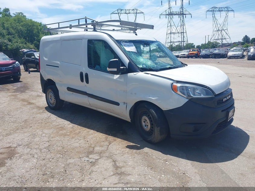 2020 Ram Promaster city VIN ZFBHRFAB4L6P14732 IAAI salvage auction — ALL OVER, Salvage (Pennsylvania), sold $900 on 2026-07-24 (photo 1)
