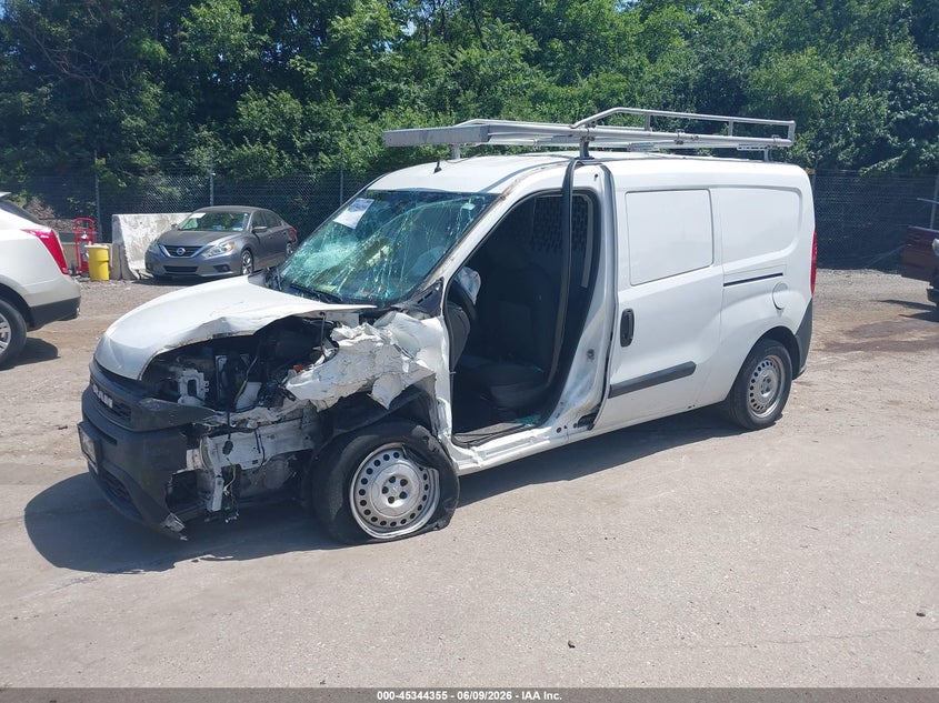 2020 Ram Promaster city VIN ZFBHRFAB4L6P14732 IAAI salvage auction — ALL OVER, Salvage (Pennsylvania), sold $900 on 2026-07-24 (photo 2)