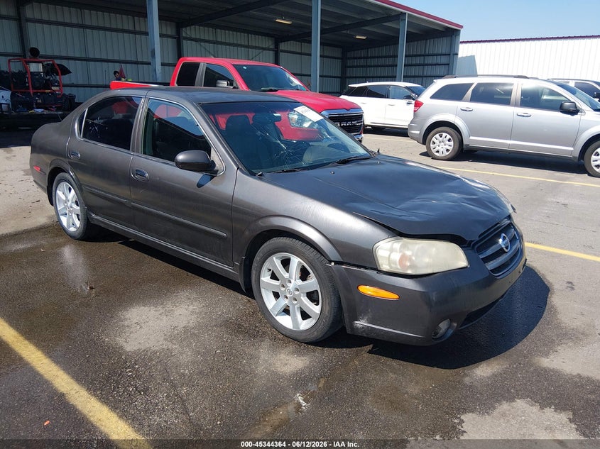 2003 Nissan Maxima VIN JN1DA31A33T417674 IAAI salvage auction — FRONT END, Repossession Paperwork (Georgia), sold $275 on 2026-07-08 (photo 1)