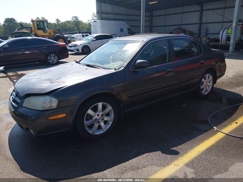 2003 Nissan Maxima VIN JN1DA31A33T417674 IAAI salvage auction — FRONT END, Repossession Paperwork (Georgia), sold $275 on 2026-07-08 (photo 2)