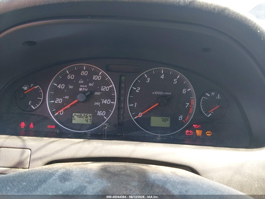 2003 Nissan Maxima VIN JN1DA31A33T417674 IAAI salvage auction — FRONT END, Repossession Paperwork (Georgia), sold $275 on 2026-07-08 (photo 7)