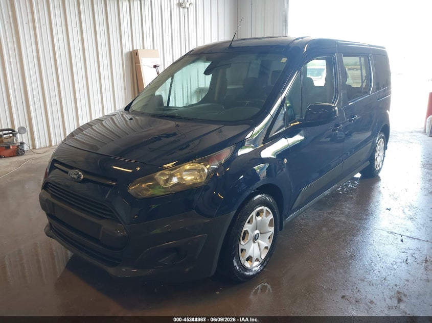 2017 Ford Transit connect VIN NM0GE9E72H1333510 IAAI salvage auction — NORMAL WEAR, Sf97 (Michigan), sold $13,950 on 2026-07-14 (photo 2)