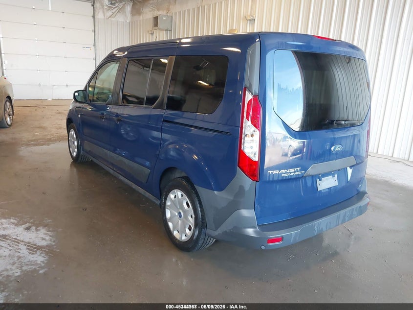 2017 Ford Transit connect VIN NM0GE9E72H1333510 IAAI salvage auction — NORMAL WEAR, Sf97 (Michigan), sold $13,950 on 2026-07-14 (photo 3)