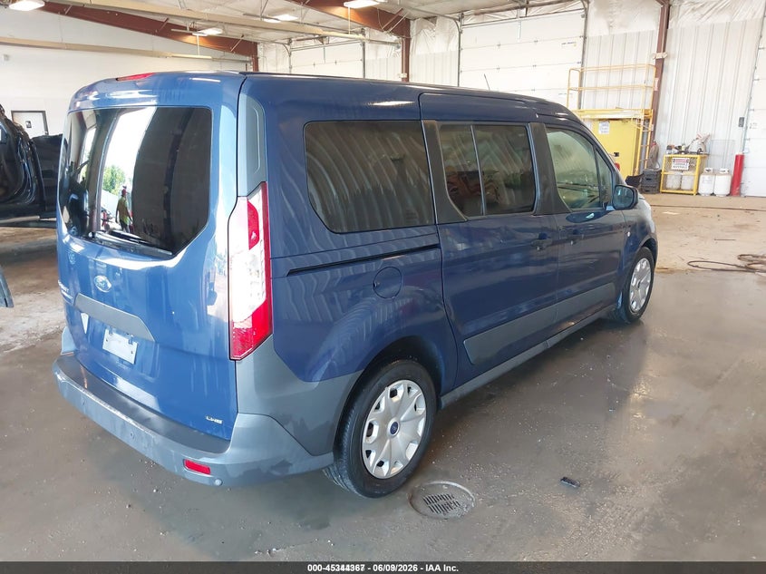 2017 Ford Transit connect VIN NM0GE9E72H1333510 IAAI salvage auction — NORMAL WEAR, Sf97 (Michigan), sold $13,950 on 2026-07-14 (photo 4)