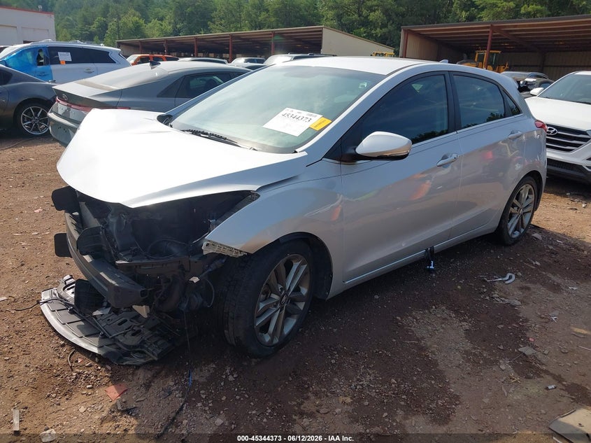 2016 Hyundai Elantra VIN KMHD35LH4GU316166 IAAI salvage auction — FRONT END, Salvage (Alabama), sold $425 on 2026-07-22 (photo 2)