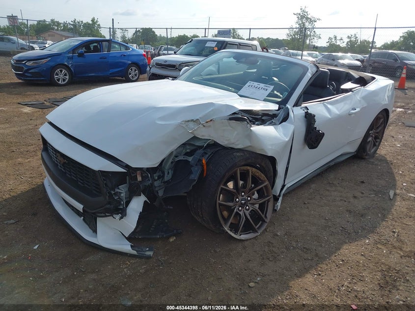 2026 Ford Mustang VIN 1FAGP8UH2T5103765 IAAI salvage auction — FRONT END, Salvage (Ohio), sold $10,300 on 2026-07-30 (photo 2)