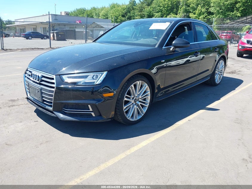 2017 Audi A4 VIN WAUPNAF43HN063816 IAAI salvage auction — NORMAL WEAR, Clear (Connecticut), sold $5,250 on 2026-07-09 (photo 2)