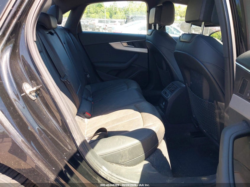 2017 Audi A4 VIN WAUPNAF43HN063816 IAAI salvage auction — NORMAL WEAR, Clear (Connecticut), sold $5,250 on 2026-07-09 (photo 8)