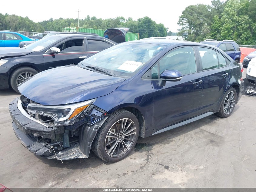 2024 Toyota Corolla VIN 5YFS4MCE7RP168975 IAAI salvage auction — VANDALISM, Salvage Title, sold $7,850 on 2026-07-22 (photo 2)