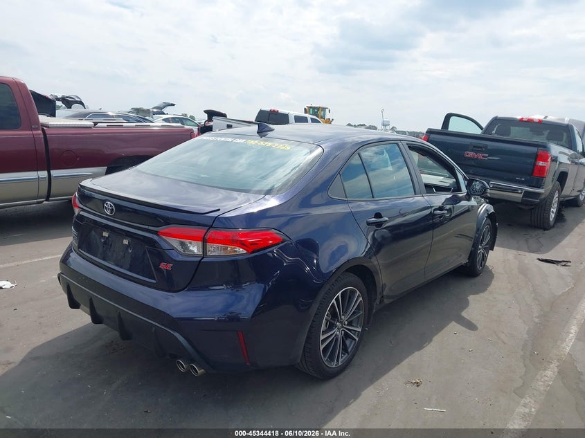 2024 Toyota Corolla VIN 5YFS4MCE7RP168975 IAAI salvage auction — VANDALISM, Salvage Title, sold $7,850 on 2026-07-22 (photo 4)