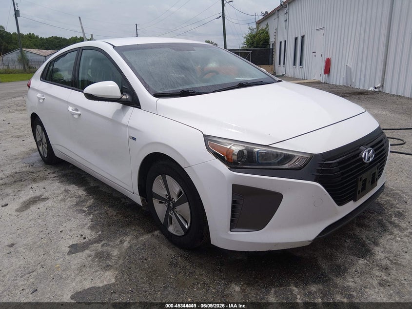 2018 Hyundai Ioniq VIN KMHC65LC3JU101120 IAAI salvage auction — FRONT END, Sf97 (Georgia), sold $7,400 on 2026-08-28 (photo 1)