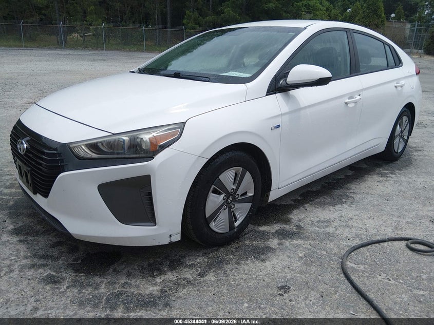 2018 Hyundai Ioniq VIN KMHC65LC3JU101120 IAAI salvage auction — FRONT END, Sf97 (Georgia), sold $7,400 on 2026-08-28 (photo 2)