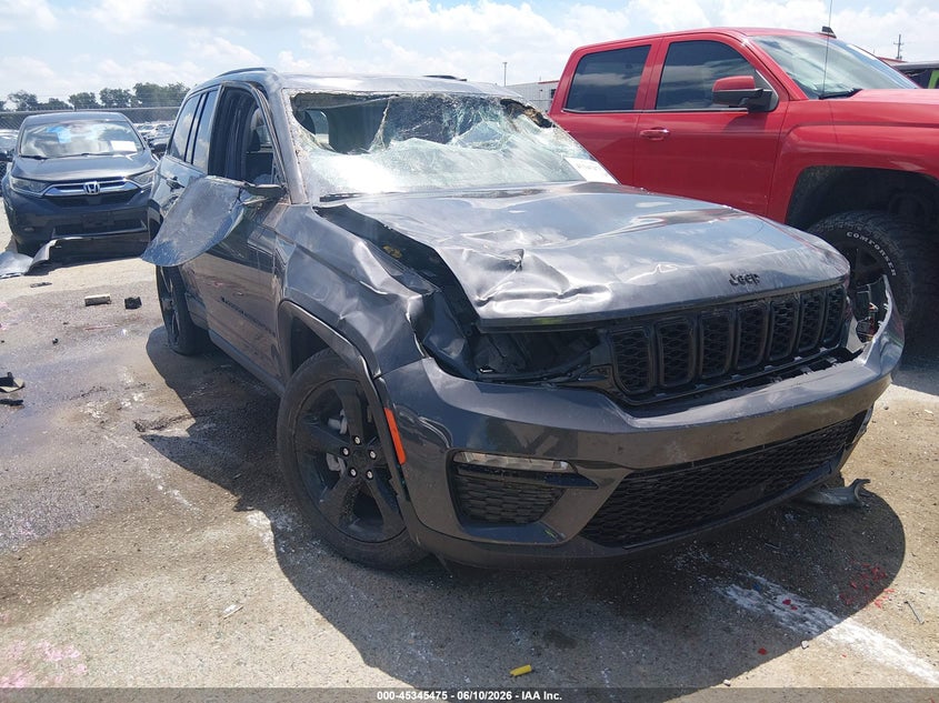 2023 Jeep Grand cherokee VIN 1C4RJGBG7PC663517 IAAI salvage auction — ROLLOVER, Salvage Title, sold $2,650 on 2026-08-27 (photo 1)