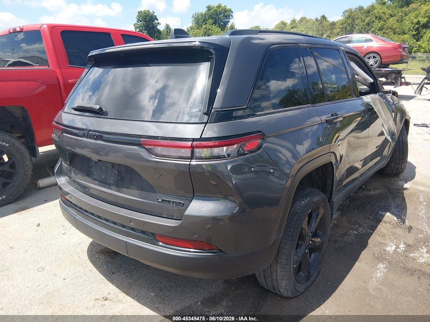 2023 Jeep Grand cherokee VIN 1C4RJGBG7PC663517 IAAI salvage auction — ROLLOVER, Salvage Title, sold $2,650 on 2026-08-27 (photo 4)