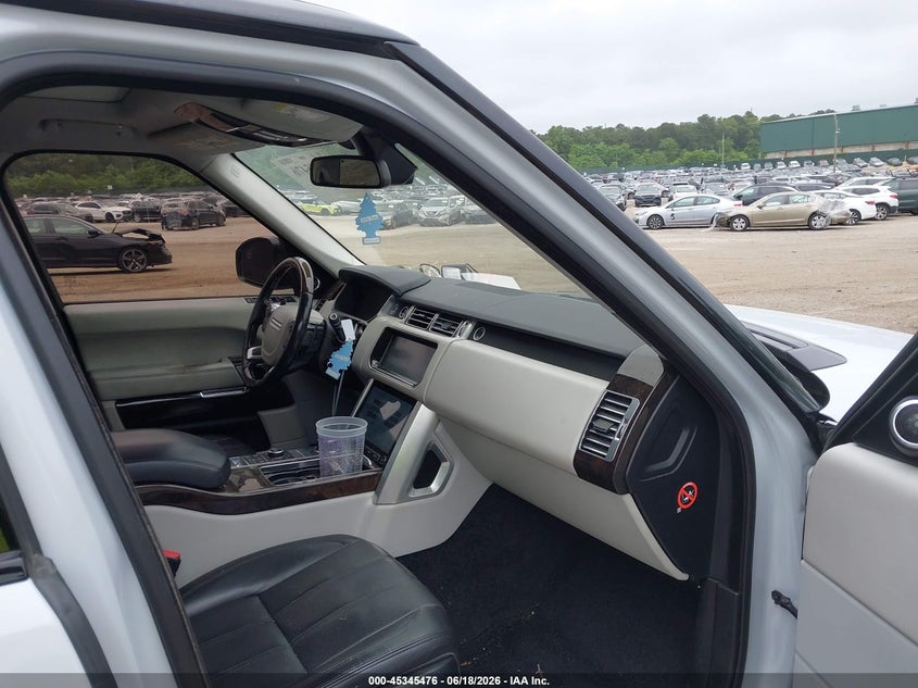 2016 Land rover RANGE ROVER VIN SALGS2VF0GA257254 IAAI salvage auction — FRONT END, Salvage Title, sold $5,500 on 2026-08-24 (photo 5)