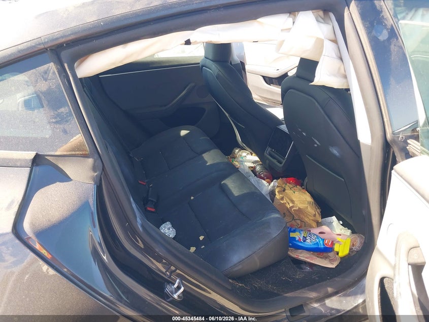 2025 Tesla Model 3 VIN 5YJ3E1EA5SF041170 IAAI salvage auction — LEFT FRONT, Salvage Title, sold $18,150 on 2026-07-16 (photo 8)
