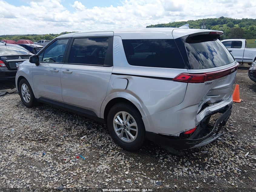 2022 Kia Carnival VIN KNDNB4H31N6126524 IAAI salvage auction — REAR END, Salvage (Arkansas), sold $7,800 on 2026-07-16 (photo 3)