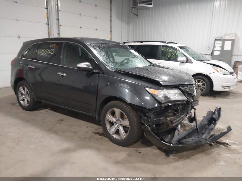 2013 Acura Mdx VIN 2HNYD2H26DH516917 IAAI salvage auction — FRONT END, Salvage (Minnesota), sold $600 on 2026-07-29 (photo 1)
