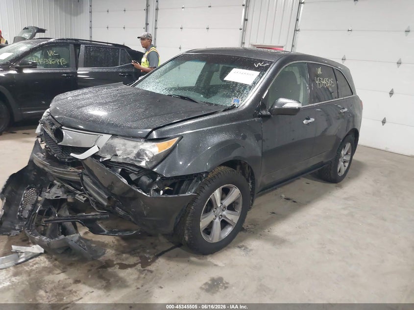2013 Acura Mdx VIN 2HNYD2H26DH516917 IAAI salvage auction — FRONT END, Salvage (Minnesota), sold $600 on 2026-07-29 (photo 2)