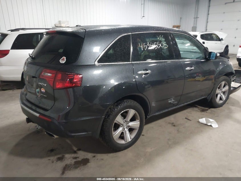 2013 Acura Mdx VIN 2HNYD2H26DH516917 IAAI salvage auction — FRONT END, Salvage (Minnesota), sold $600 on 2026-07-29 (photo 4)