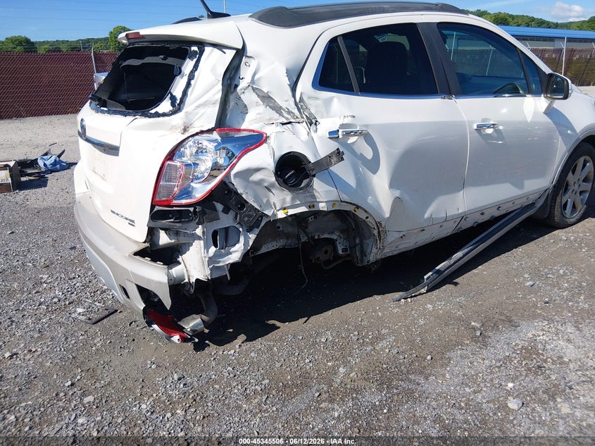 2014 Buick Encore VIN KL4CJFSB1EB736737 IAAI salvage auction — SIDE, Salvage (Pennsylvania), sold $350 on 2026-07-10 (photo 6)