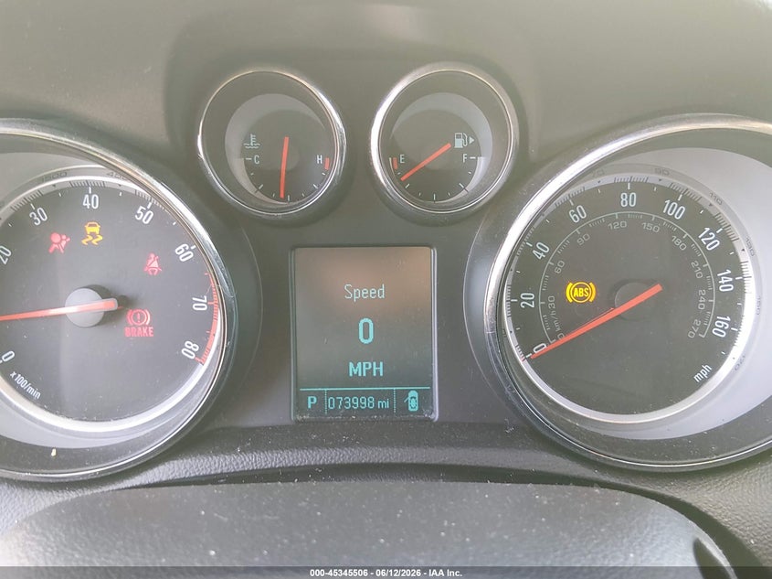 2014 Buick Encore VIN KL4CJFSB1EB736737 IAAI salvage auction — SIDE, Salvage (Pennsylvania), sold $350 on 2026-07-10 (photo 7)
