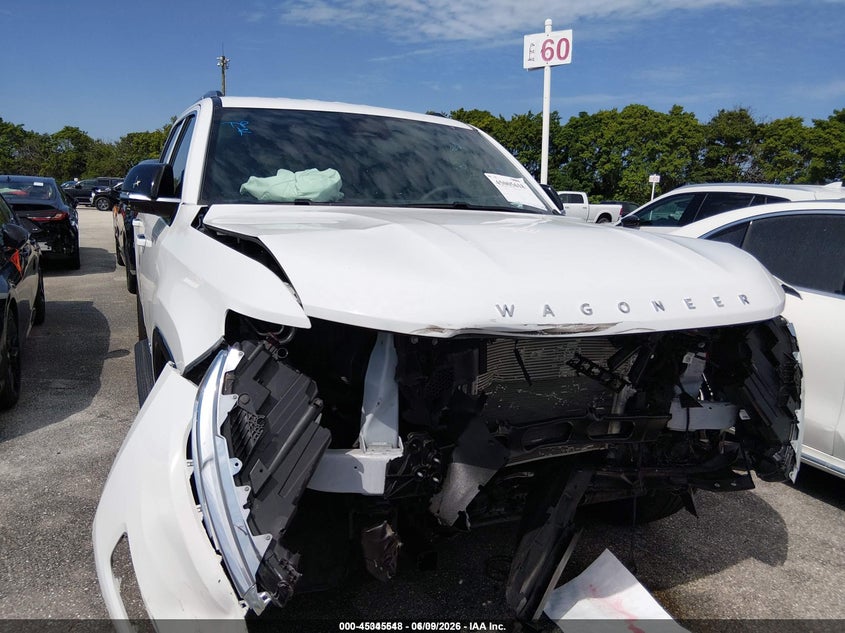 2025 Jeep Wagoneer VIN 1C4SJSBP4SS523556 IAAI salvage auction — FRONT END, Clear (Florida), sold $19,800 on 2026-07-16 (photo 6)