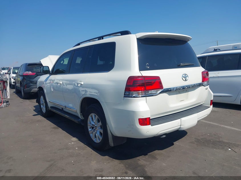 2019 Toyota Land cruiser VIN JTMCY7AJ2K4075798 IAAI salvage auction — FRONT END, Salvage (North Carolina), sold $25,750 on 2026-07-13 (photo 3)