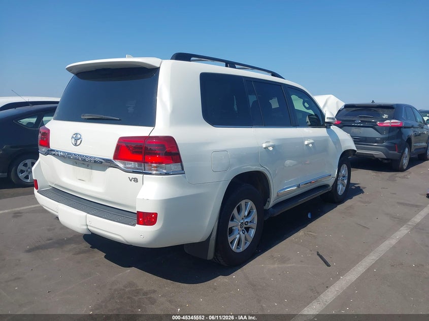 2019 Toyota Land cruiser VIN JTMCY7AJ2K4075798 IAAI salvage auction — FRONT END, Salvage (North Carolina), sold $25,750 on 2026-07-13 (photo 4)