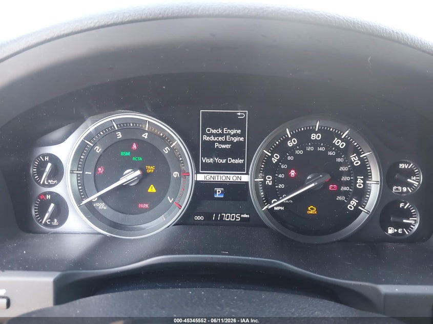 2019 Toyota Land cruiser VIN JTMCY7AJ2K4075798 IAAI salvage auction — FRONT END, Salvage (North Carolina), sold $25,750 on 2026-07-13 (photo 7)
