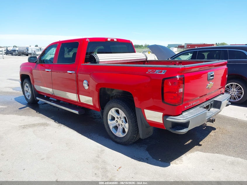 2014 Chevrolet Silverado VIN 3GCUKREC0EG120550 IAAI salvage auction — RIGHT FRONT, Salvage (Iowa), sold $3,550 on 2026-07-06 (photo 3)