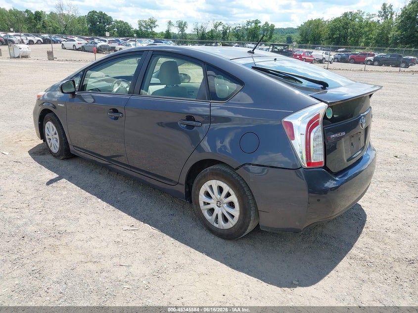 2012 Toyota Prius VIN JTDKN3DU4C1575905 IAAI salvage auction — REAR END, Salvage (Ohio), sold $550 on 2026-07-06 (photo 3)
