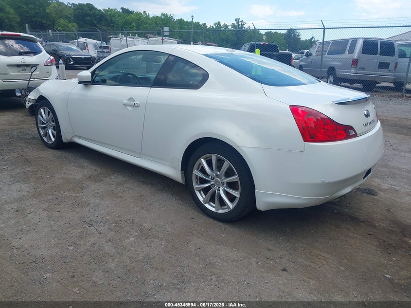 2012 Infiniti VIN JN1CV6EL0CM471960 IAAI salvage auction — LEFT FRONT, Salvage - 75% Or Less (Maryland), sold $1,650 on 2026-07-30 (photo 3)