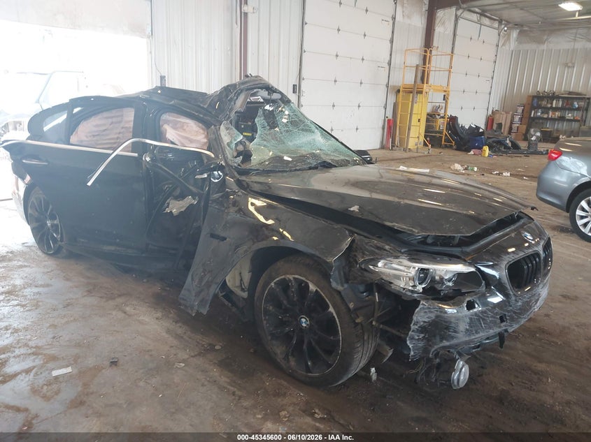 2014 BMW 5er VIN WBA5B3C5XED536721 IAAI salvage auction — ALL OVER, Clear (Michigan), sold $850 on 2026-07-14 (photo 1)