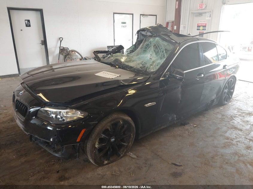 2014 BMW 5er VIN WBA5B3C5XED536721 IAAI salvage auction — ALL OVER, Clear (Michigan), sold $850 on 2026-07-14 (photo 2)