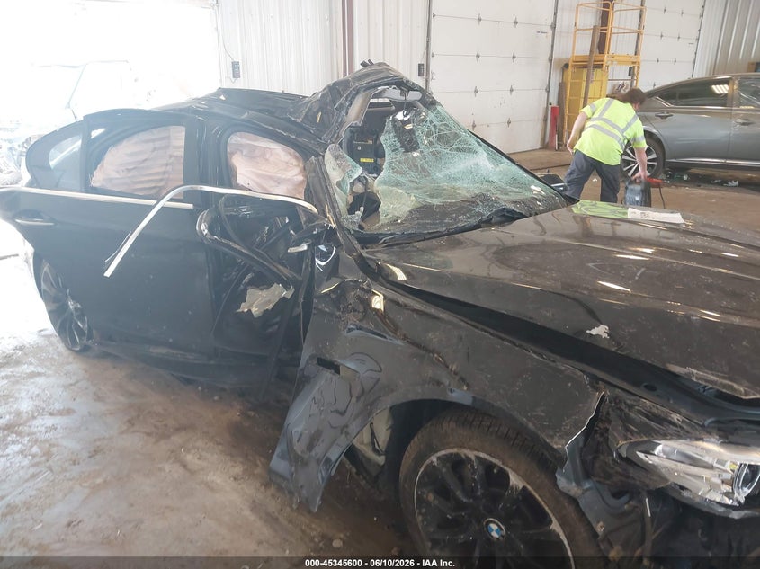 2014 BMW 5er VIN WBA5B3C5XED536721 IAAI salvage auction — ALL OVER, Clear (Michigan), sold $850 on 2026-07-14 (photo 6)