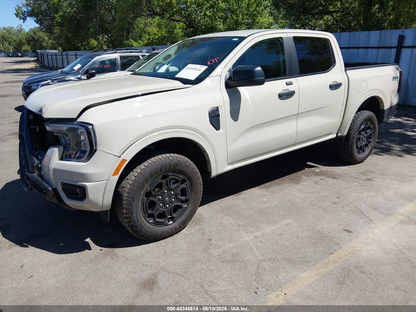 2025 Ford Ranger VIN 1FTER4HP7SLE17458 IAAI salvage auction — FRONT END, Salvage Title, sold $17,400 on 2026-08-20 (photo 2)