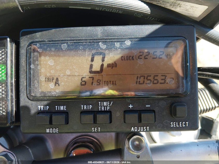 2015 Suzuki Dr-z VIN JS1SK43A6F2100741 IAAI salvage auction — RIGHT SIDE, Salvage (Mississippi), sold $2,100 on 2026-07-08 (photo 7)