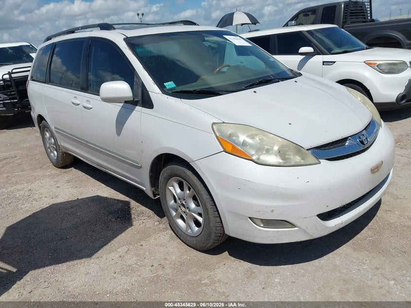 2006 Toyota Sienna VIN 5TDZA22C46S422799 IAAI salvage auction — NORMAL WEAR, Original (Texas), sold $925 on 2026-07-20 (photo 1)