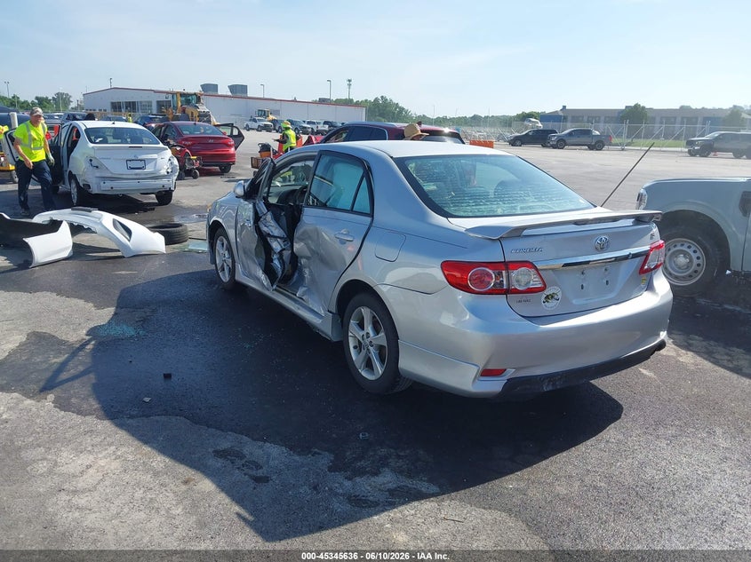 2013 Toyota Corolla VIN 5YFBU4EE1DP212393 IAAI salvage auction — LEFT SIDE, Salvage (Missouri), sold $1,850 on 2026-07-28 (photo 3)