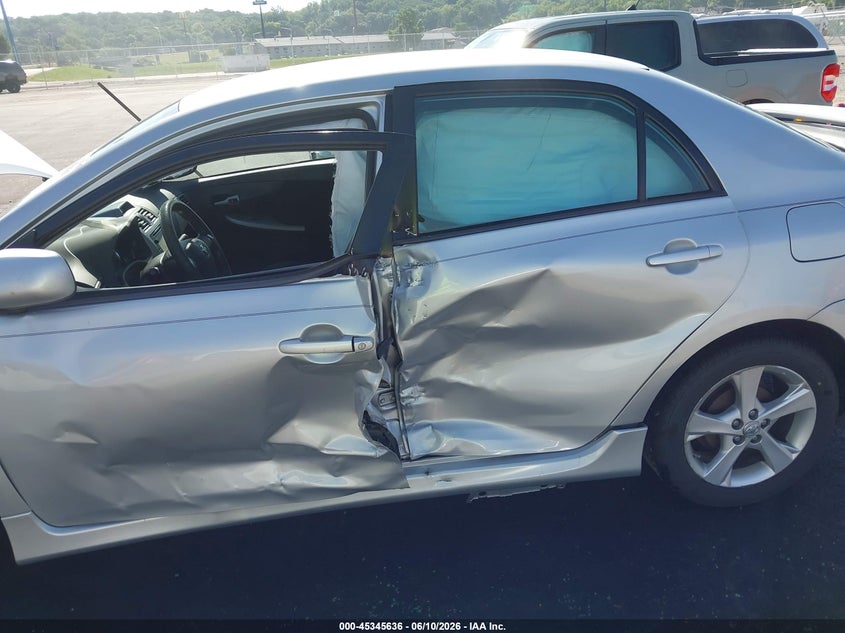 2013 Toyota Corolla VIN 5YFBU4EE1DP212393 IAAI salvage auction — LEFT SIDE, Salvage (Missouri), sold $1,850 on 2026-07-28 (photo 6)
