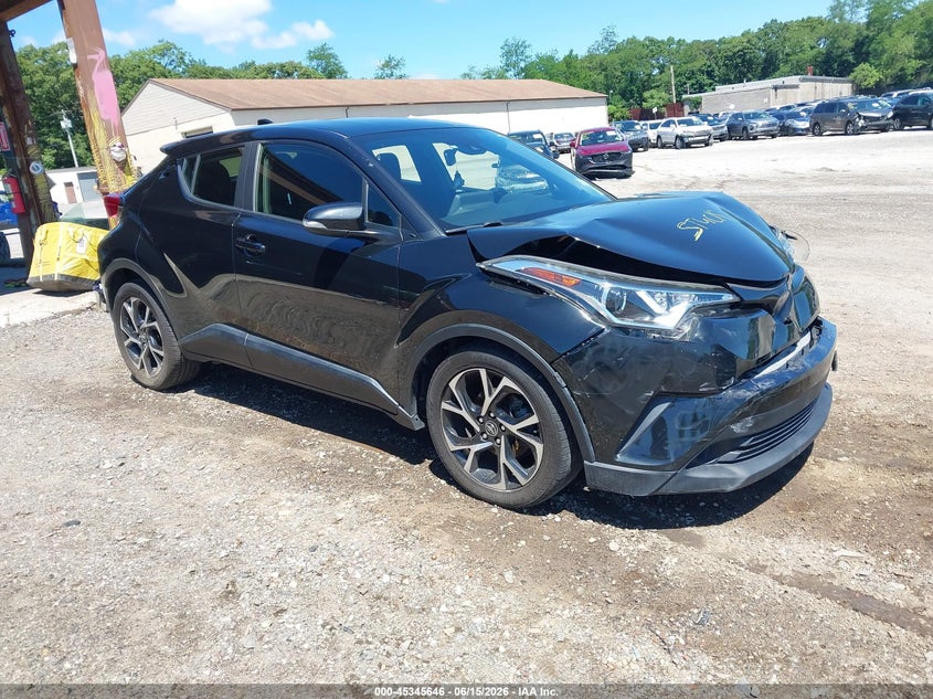 2019 Toyota C-hr VIN JTNKHMBX4K1049214 IAAI salvage auction — FRONT END, Mv-907A (New York), sold $4,975 on 2026-07-07 (photo 1)