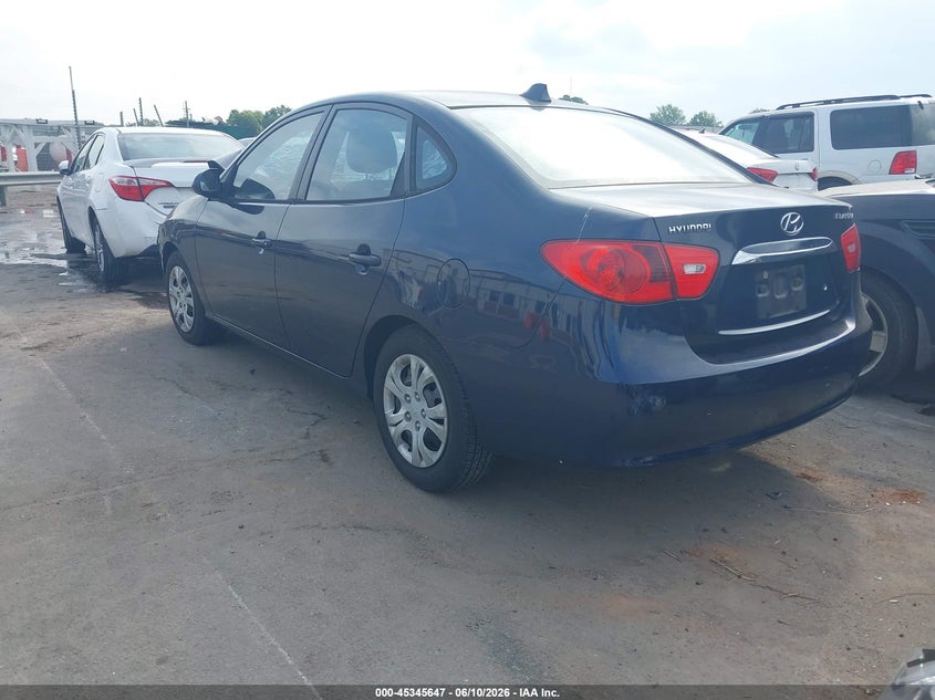 2010 Hyundai Elantra VIN KMHDU4AD4AU898669 IAAI salvage auction — FRONT END, Rebuildable (Florida), sold $350 on 2026-07-06 (photo 3)