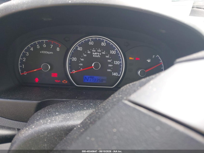 2010 Hyundai Elantra VIN KMHDU4AD4AU898669 IAAI salvage auction — FRONT END, Rebuildable (Florida), sold $350 on 2026-07-06 (photo 7)