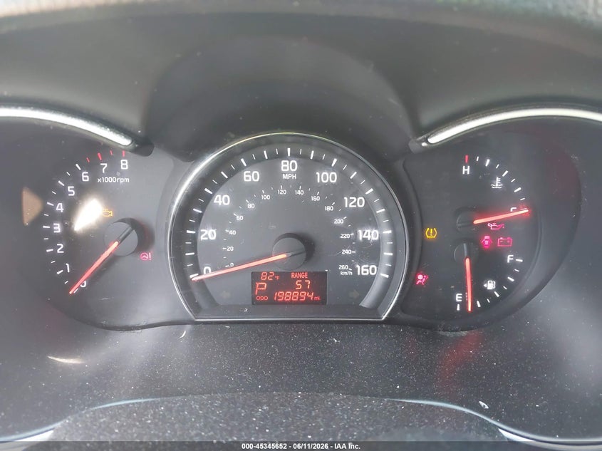 2014 Kia Sorento VIN 5XYKT4A70EG462756 IAAI salvage auction — FRONT & REAR, Salvage (North Carolina), sold $950 on 2026-07-13 (photo 7)