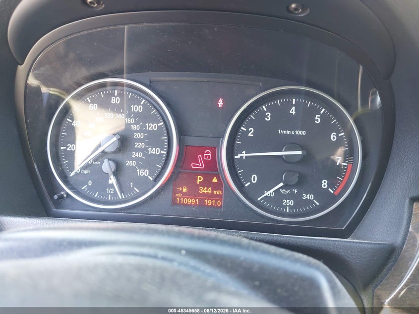 2013 BMW 3er VIN WBADW3C5XDJ525394 IAAI salvage auction — HAIL, Salvage (Illinois), sold $3,500 on 2026-07-14 (photo 7)